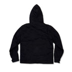 QUILTED JACKET W/SHERLING HOOD